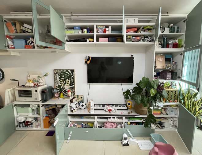 图6-19 服务案例 整理后的储物间收纳不常用物品