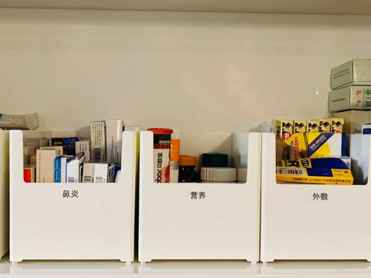 ▲图2-10b 服务案例 整理后的药品收纳