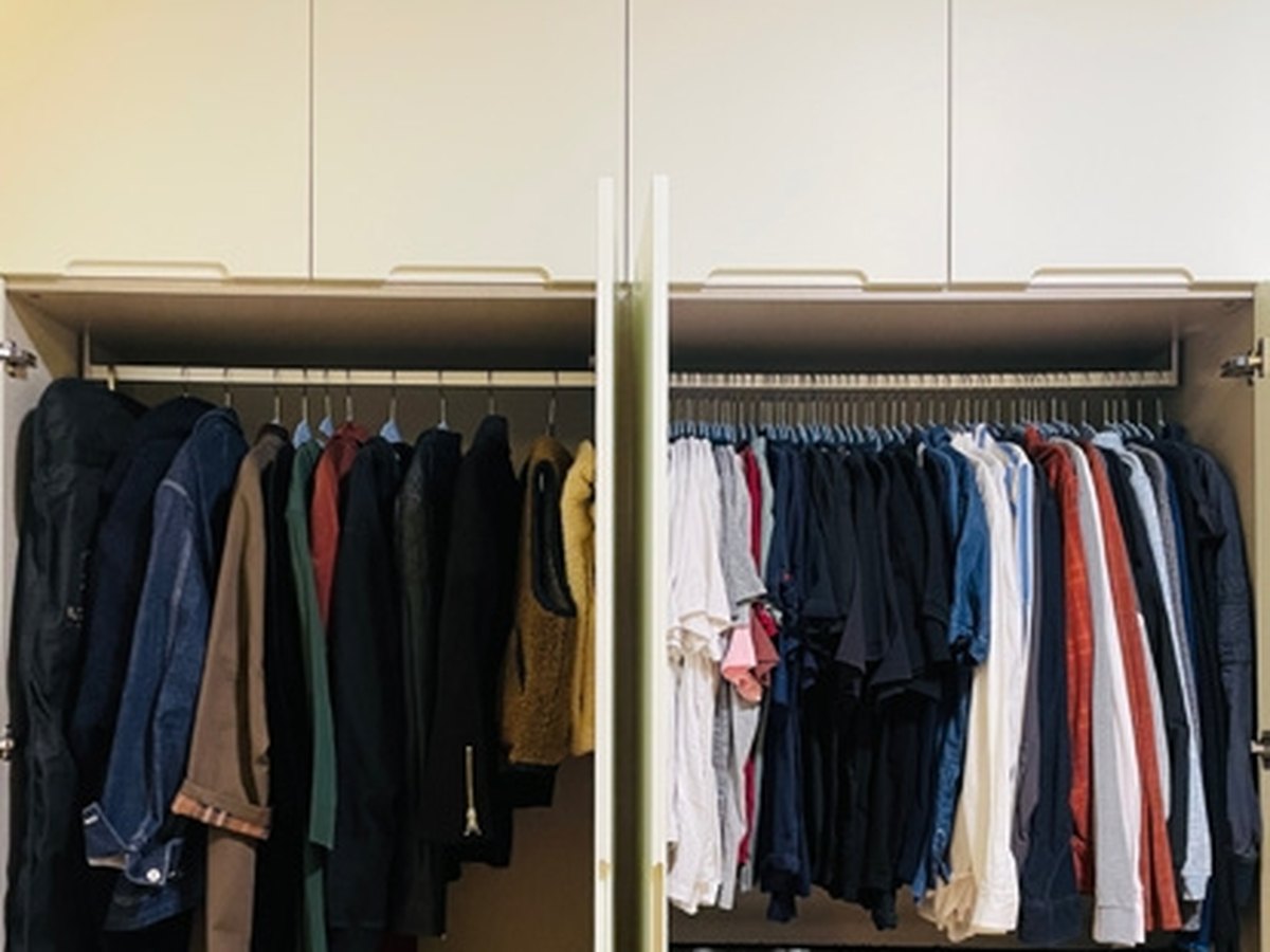 ▲图6-41b 服务案例 拆掉门的衣柜