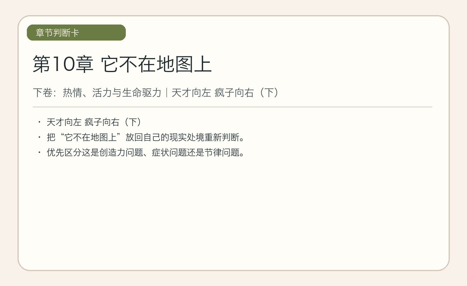 第10章 它不在地图上
