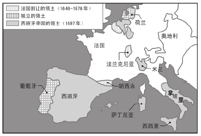 陷入僵局的西班牙王位继承战争