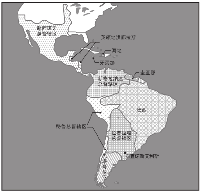 军人主导拉丁美洲各国独立 图版2