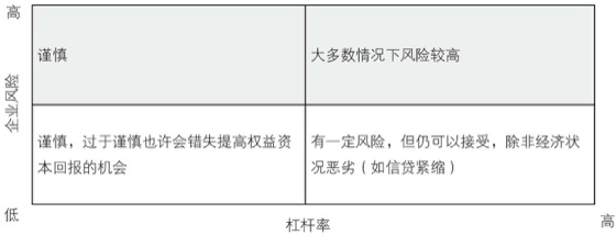 图2-2 风险和杠杆