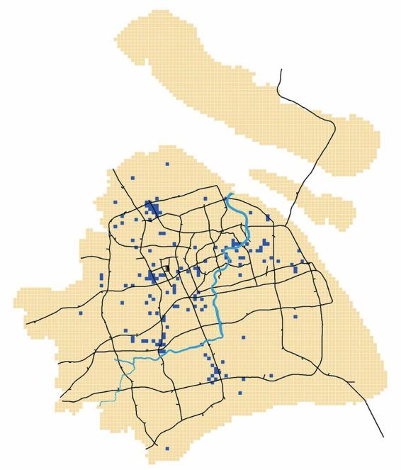 图2-69 栅格多样性排名（前150名）