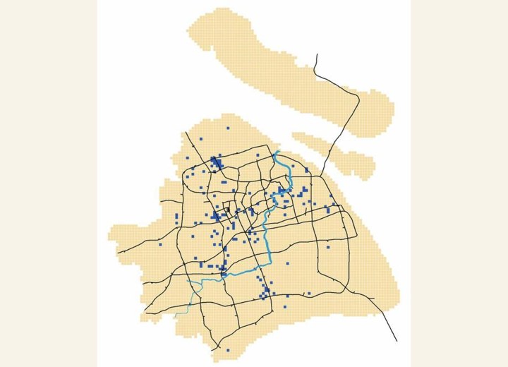 图2-69 栅格多样性排名（前150名）