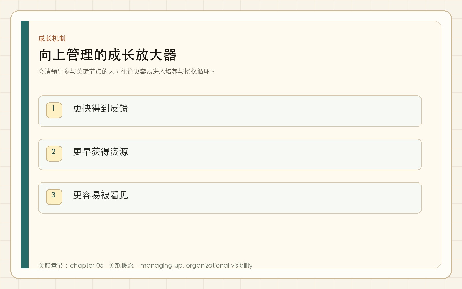 向上管理的成长放大器
