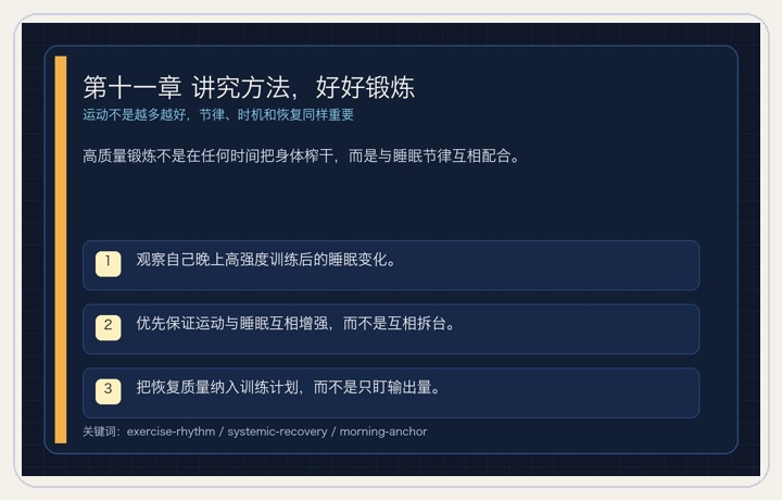 第十一章 讲究方法，好好锻炼