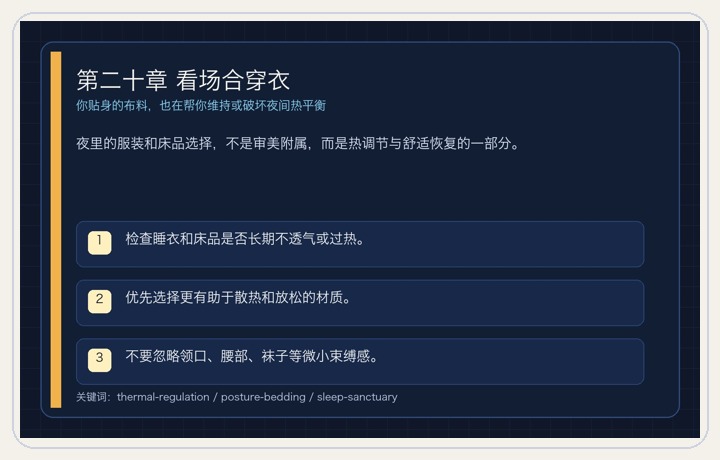第二十章 看场合穿衣